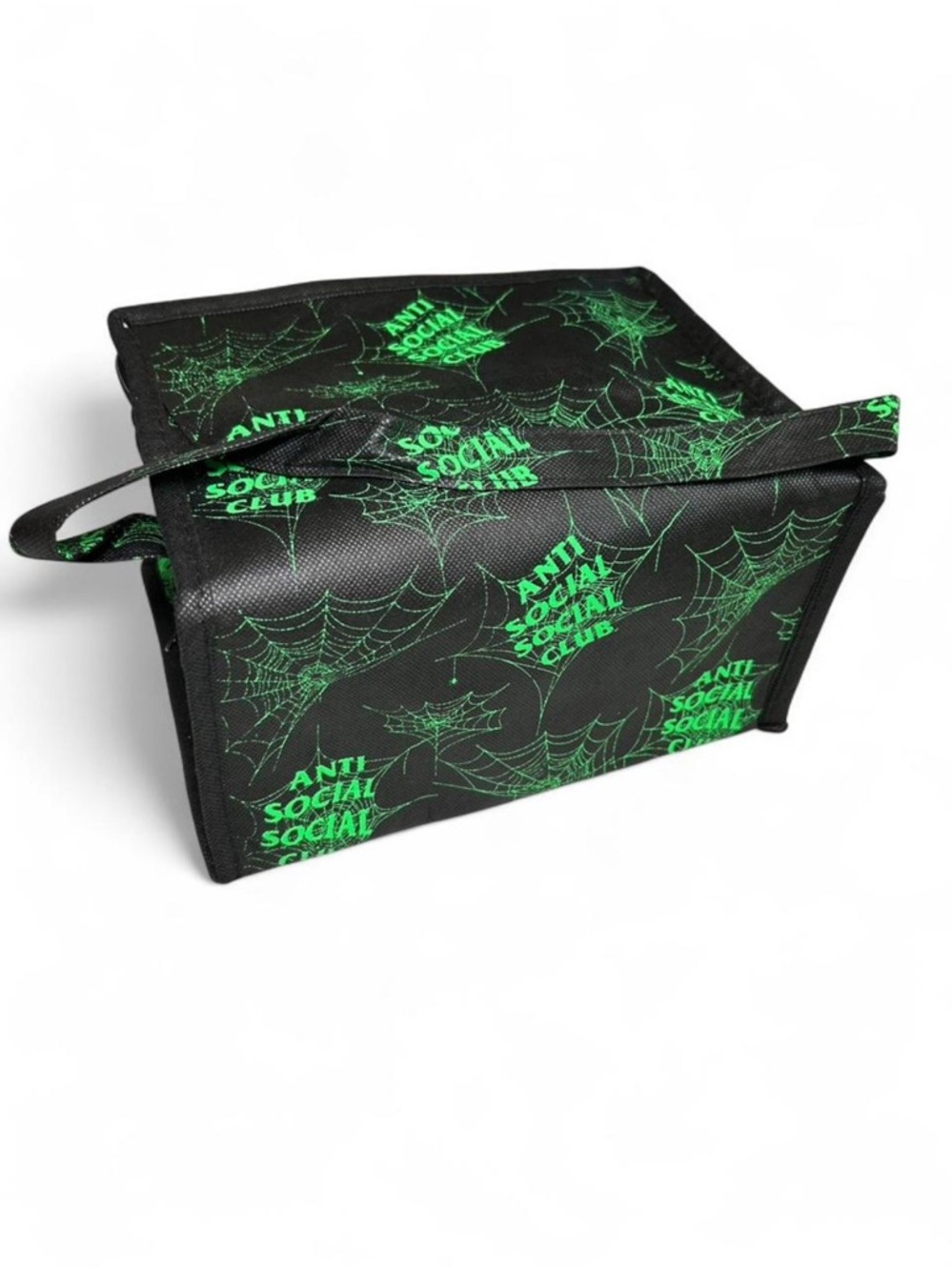 Anti Social Social Club ‘Crawling In The Dark’ Spider Web Lunchbox - Brand New